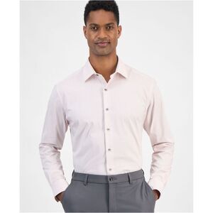 Alfani Mens Round Medallion Print Button Down Dress Shirt, NWT